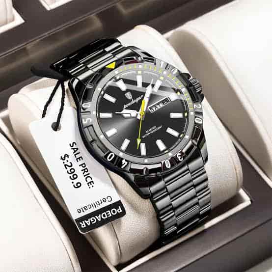 POEDAGAR LUXURY PREMIUM WATCH - Image 2